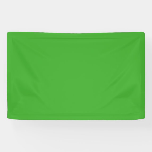 Spooky Colors - Bright Green Banner (Horizontal)