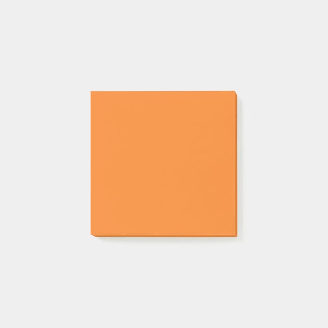 Spooky Colors - Orange Post-it Klebezettel (Vorderseite)