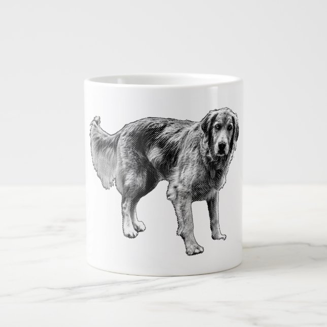 Spooky Comic Hund Tasse (Vorderseite)