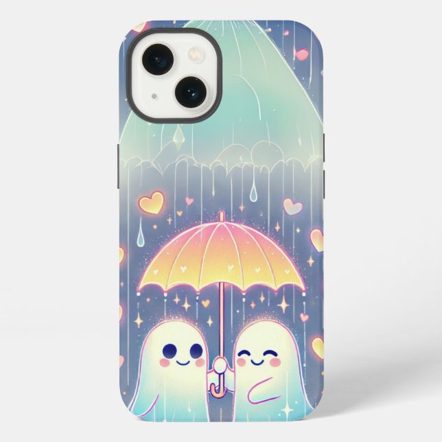 Spooky Couple Phone Case iPhone Hülle (Rückseite)