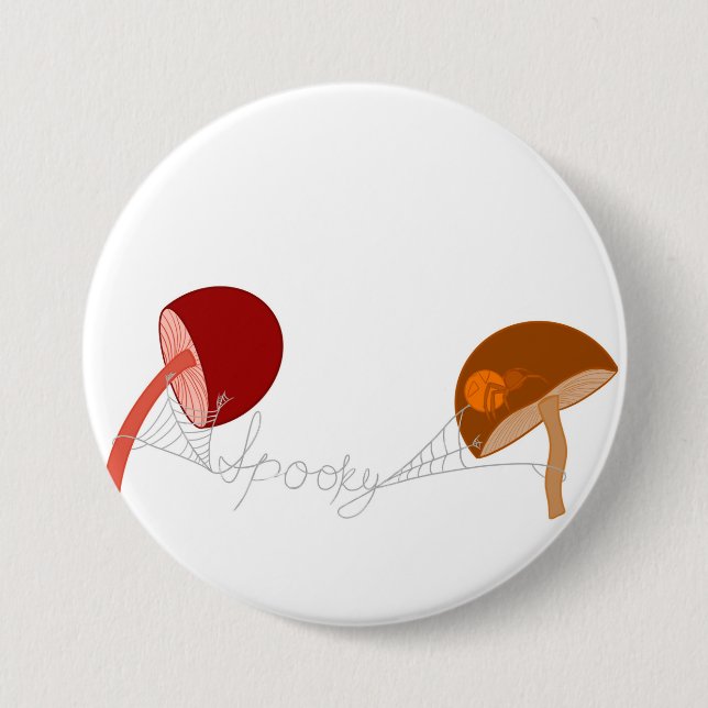 Spooky Cozy Button (Vorderseite)