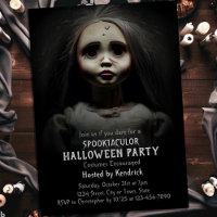 Spooky Creepy-Puppen Halloween-Kostüm-Party