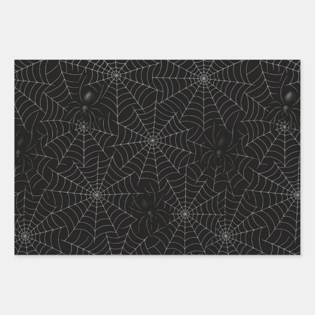 Spooky-Creepy-Spiegelementhaus Geschenkpapier Set (Vorderseite 3)