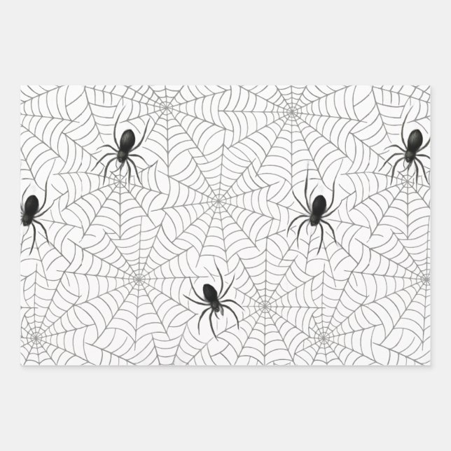 Spooky-Creepy-Spiegelementhaus Geschenkpapier Set (Vorderseite 3)