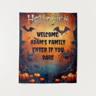 Spooky Custom Halloween Wall hängend Wandteppich