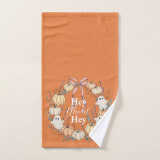 Spooky Cute Hey Ghoul Fall Handtuch