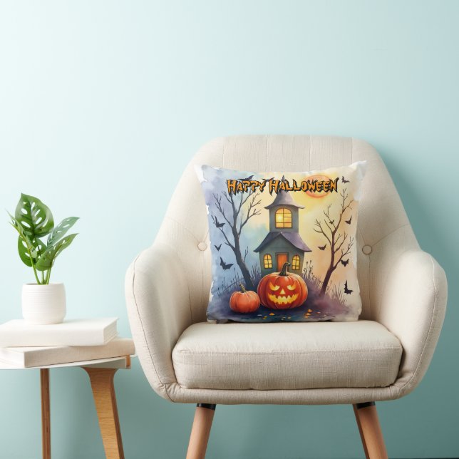 Spooky Cute Modern Halloween Collection Kissen (Stuhl )