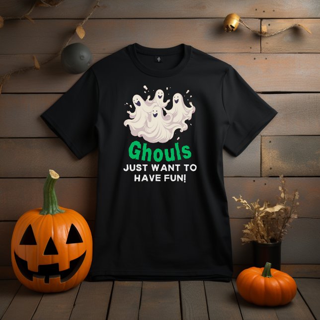 Spooky Dance Party: Ghouls nur Woll Spaß haben! T-Shirt (Von Creator hochgeladen)