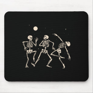 Spooky Dancing Skeletons Halloween Kostümmusik A Mousepad