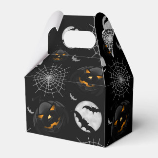 Spooky Dark Halloween Pattern Geschenkschachtel