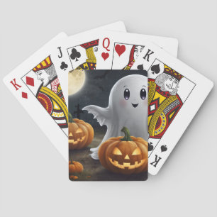 Spooky Delight: Hoher Halloween Spaß Spielkarten