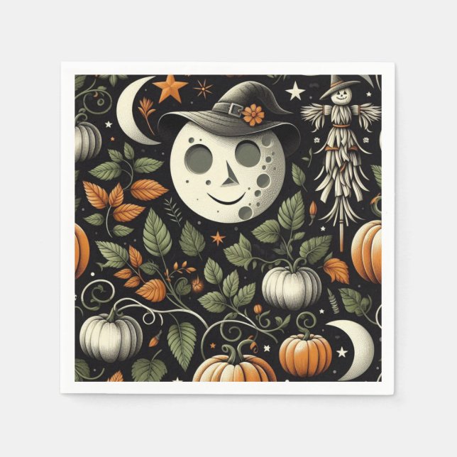Spooky-Dinge Serviette (Vorderseite)