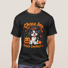 Spooky Dog Art: Halloween Joy & Lächeln holen! T-Shirt