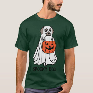 SPOOKY DOG lustiges Mädchen T-Shirt