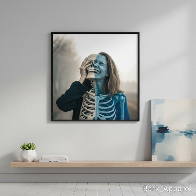 Spooky Double Exposure Art Poster (Von Creator hochgeladen)