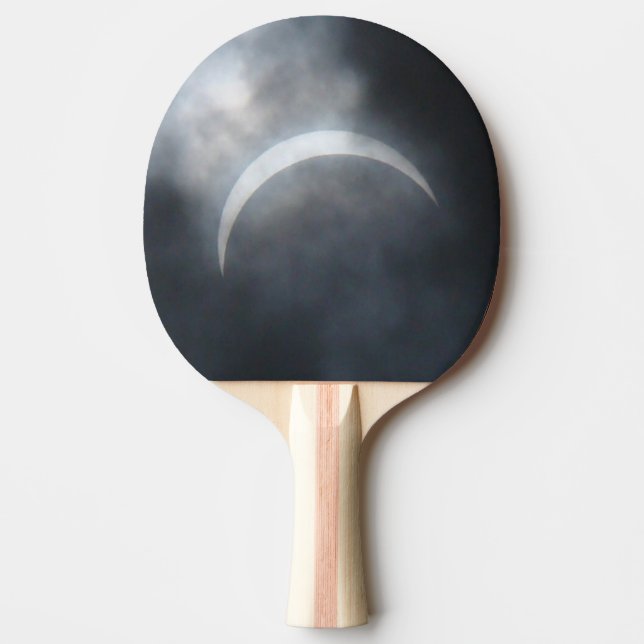 Spooky Eclipse Storm Clouds 2017 Tischtennis Schläger (Vorderseite)