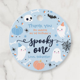 Spooky Ein Niedliches Halloween Ghost 1. Geburtsta Geschenkanhänger