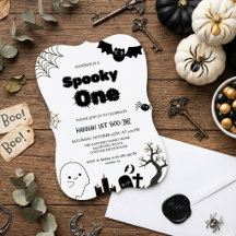 Spooky eine Halloween-Geburtstagsparty