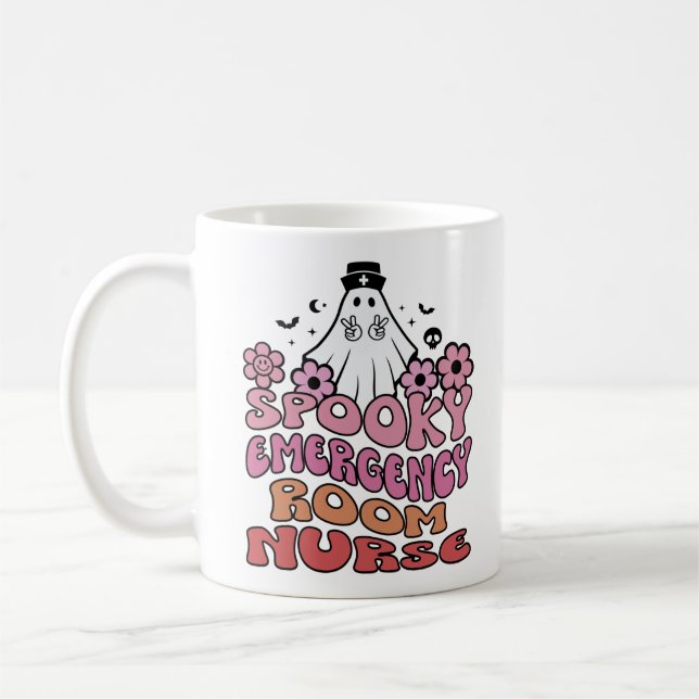 Spooky Emergency Room versorgt Frauen Kaffeetasse (Links)