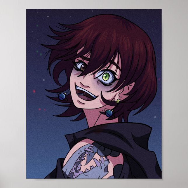 Spooky Eyes Poster (Vorne)