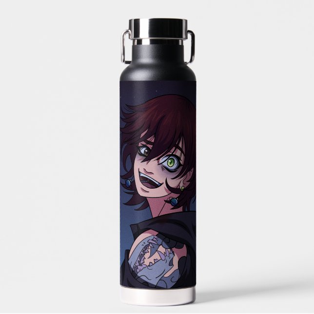 Spooky Eyes Trinkflasche (Vorne)