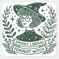 SPOOKY-Feministin Hexe
