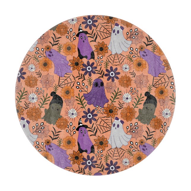 Spooky floral schneidebrett (Vorderseite)