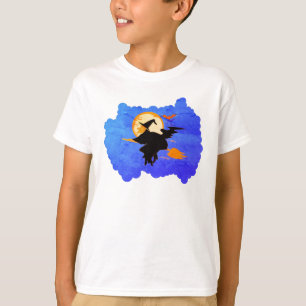 Spooky Flying Hexe Shirt - Halloween-Kostümidee