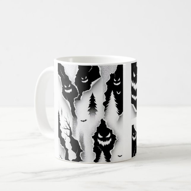 Spooky Forest Tasse (Vorderseite Links)