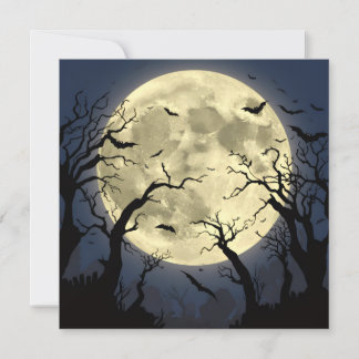 Spooky Full Moon Einladung