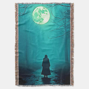 Spooky Full Moon Night Design Decke