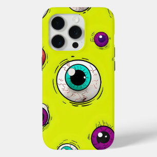 Spooky & Fun Eyeball Pattern iPhone Case