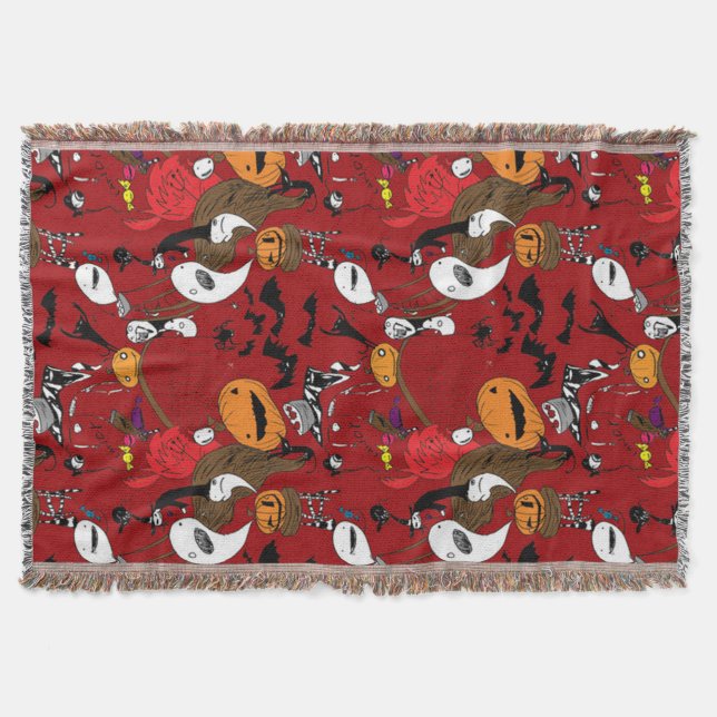 Spooky Fun Halloween Decke (Vorderseite)