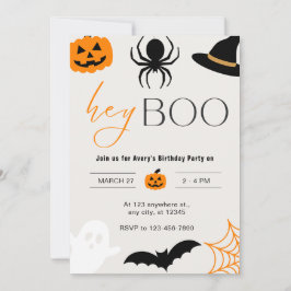Spooky Fun Halloween Party Einladung