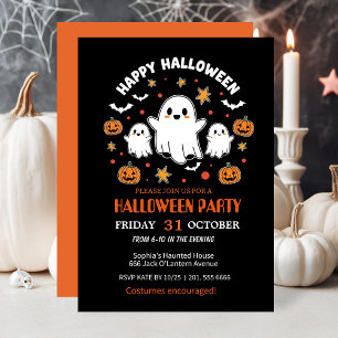 Spooky Fun Halloween Party Einladung
