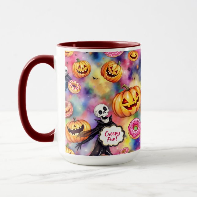Spooky Fun, Halloween von Natasha Us Tasse (Links)