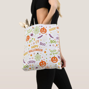 Spooky & Fun Pumpkin - farbenfrohe Halloween-Muste