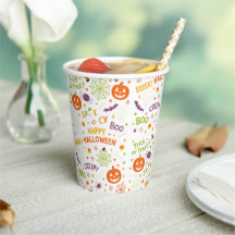 Spooky & Fun Pumpkin - farbenfrohe Halloween-Muste