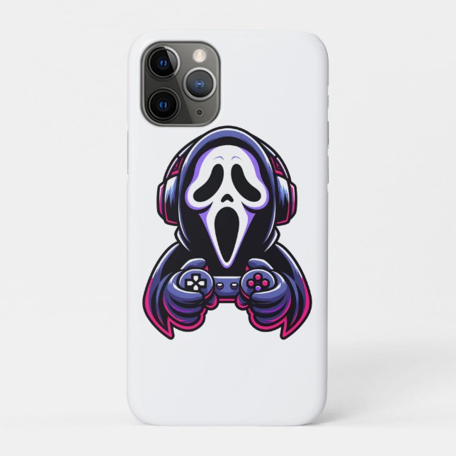 Spooky Gaming – Halloween-Gamer-Geist-Controller D Case-Mate iPhone Hülle (Rückseite)