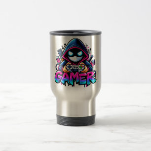 Spooky Gaming – Halloween-Gamer-Geist-Controller D Reisebecher
