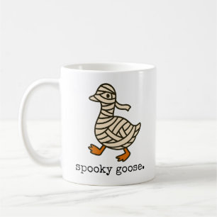 Spooky Gänse Tasse, Alberne Mama Kaffeetasse