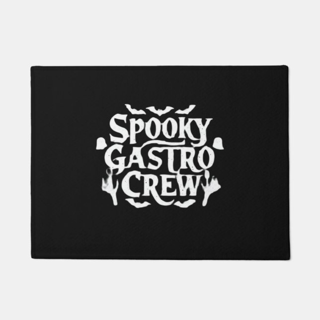 Spooky Gastro Crew Gastro Nurse Halloween Classic Fußmatte (Vorderseite)