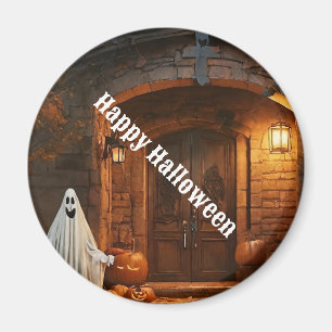 Spooky Ghost Halloween Collection Magnet