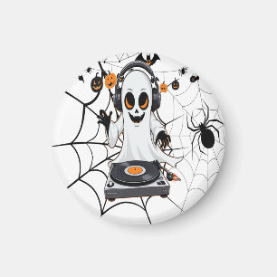 Spooky Ghost Halloween Dekor Magnet