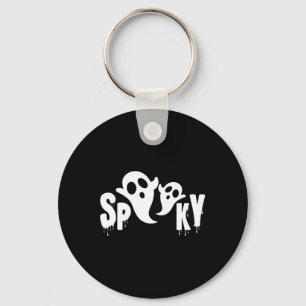 Spooky Ghost - Halloween-Design Schlüsselanhänger