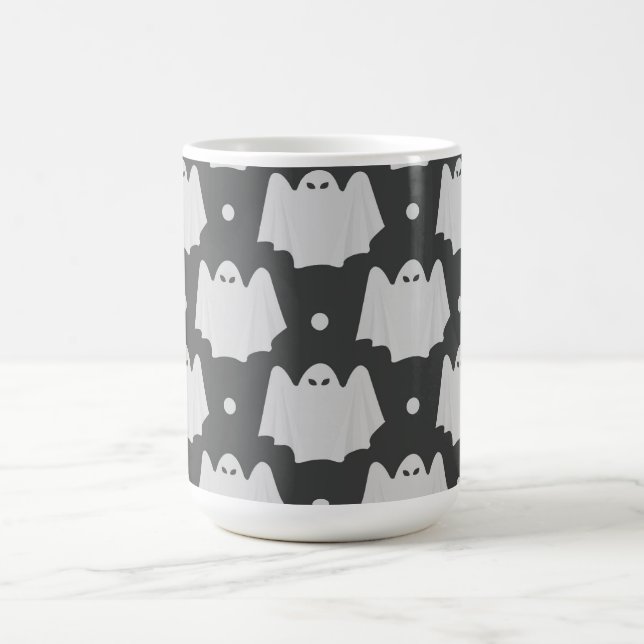 Spooky Ghost Halloween Kaffeetasse (Mittel)