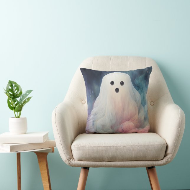 Spooky Ghost Halloween Kissen (Stuhl )