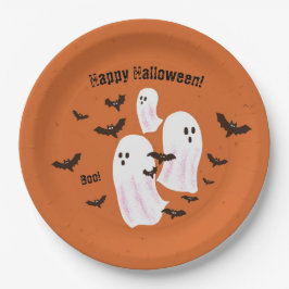 Spooky Ghost Halloween Paper Party Teller