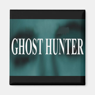 Spooky Ghost Hunter Magnet