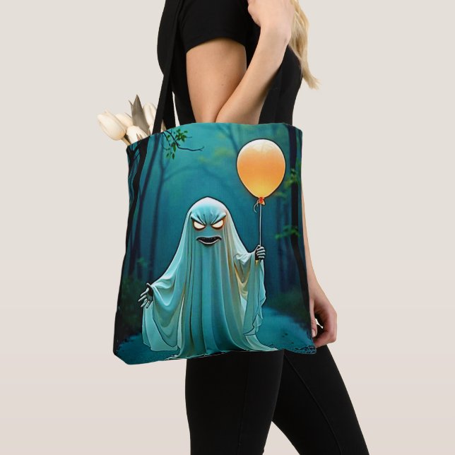 Spooky Ghost mit Eerie Balloon (Von Nahem)